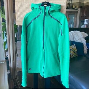 Stormtech Women's Softshell reflex Hoodie Fullsleeves Green M Outdoor